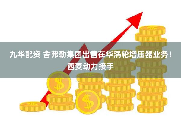 九华配资 舍弗勒集团出售在华涡轮增压器业务！西菱动力接手